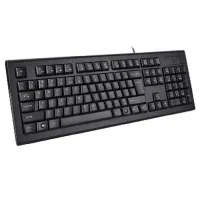 A4TECH KRS-82 Wired Multimedia Black Keyboard with Bangla